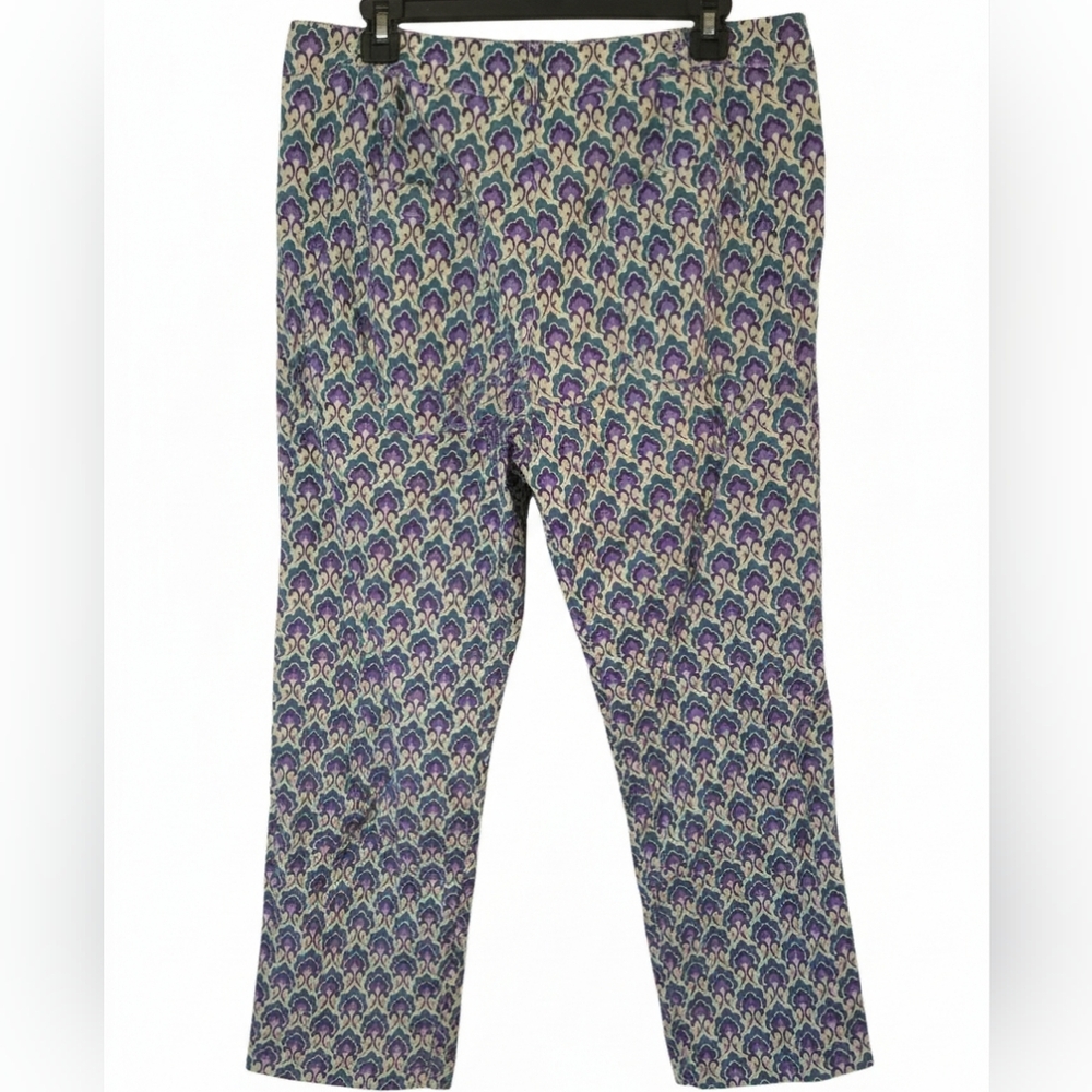Zara Multicolor Patterned Pants NWT - image 2
